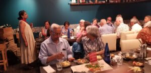 Lunch at Pacini organized by BBF-Aasra circle south shore